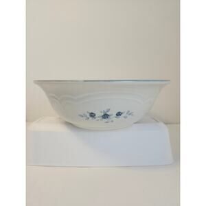 Pfaltzgraff Poetry Blue Rose Vintage Vegetable Bowl - 8 1/2” Diameter